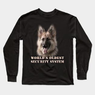 World's oldest security system Long Sleeve T-Shirt